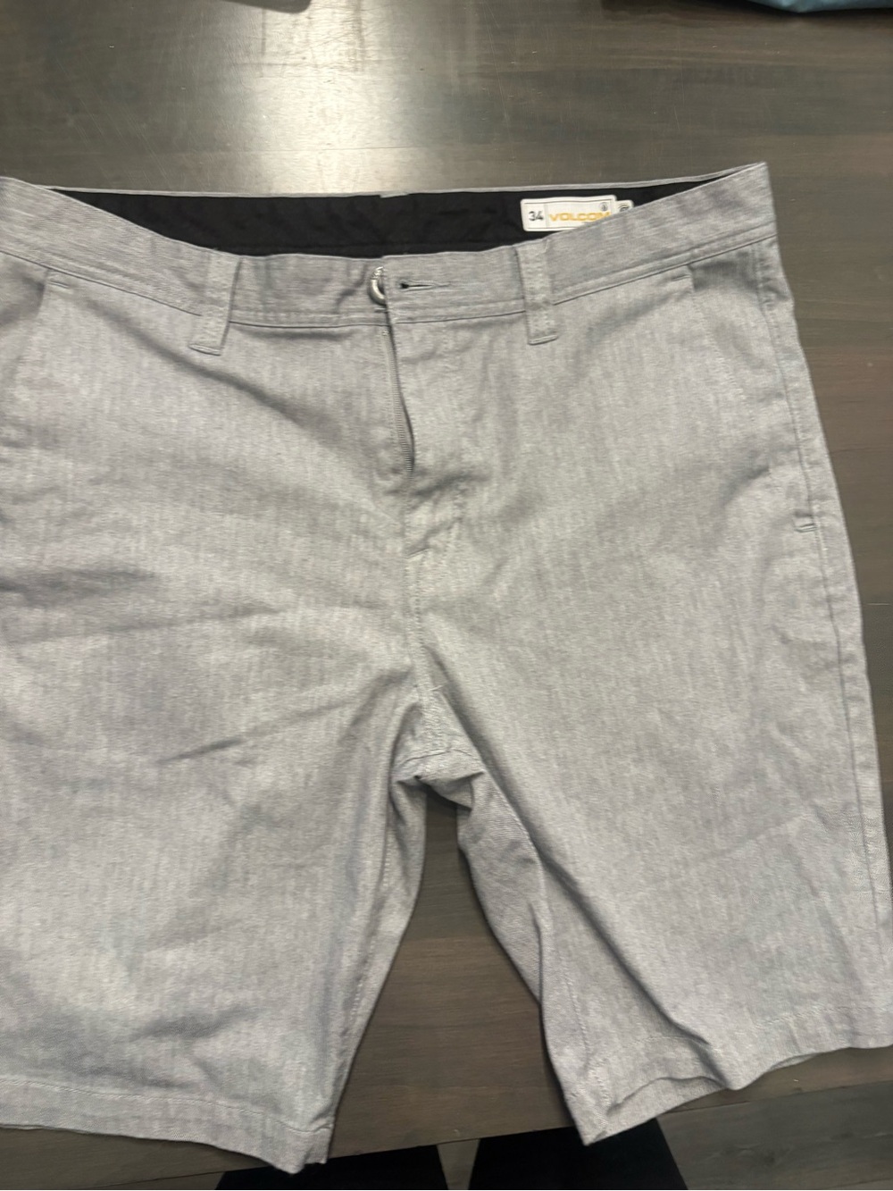 Volcom Light Gray Chino Shorts